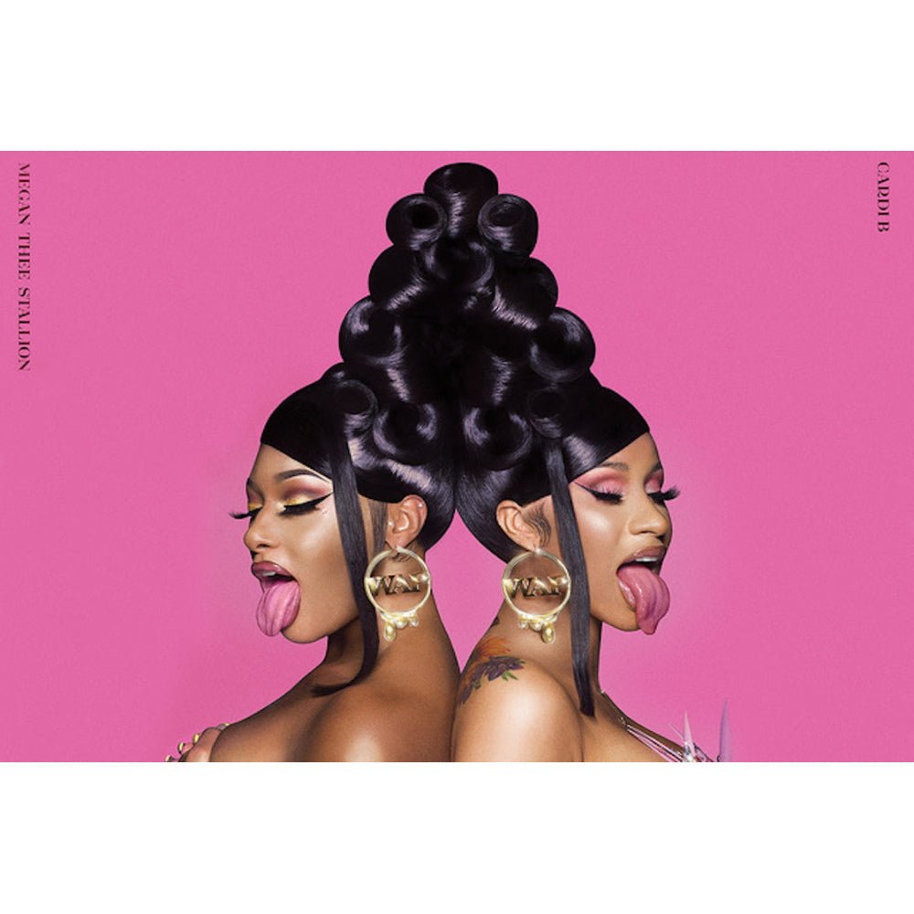 CARDI B カーディB - WAP Megan Thee Stallion / ポスター - PGS